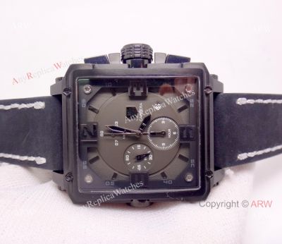 Copy Tag Heuer Carrera Square watch Black Case - New 2016